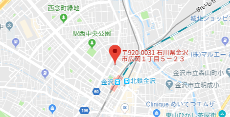 北陸支店MAP