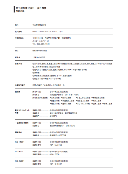 会社概要PDFダウンロード